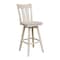 International Concepts Ava Bar Height Stool, with Swivel 30" Seat Height, Unfinished S-133SW - alternate 8